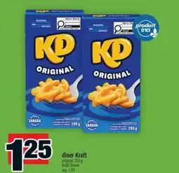 Super C DÎNER KRAFT | KRAFT DINNER offer