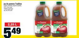 Super C JUS DE POMMES TRADITION | TRADITION APPLE JUICE offer