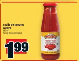 Super C coulis de tomates Aurora | Aurora strained tomatoes offer
