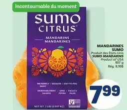 Marché Bonichoix SUMO MANDARINS offer
