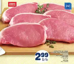 Marché Bonichoix FRESH BONELESS PORK LOIN CHOPS offer