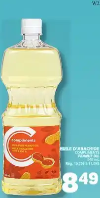 Marché Bonichoix COMPLIMENTS PEANUT OIL offer