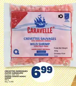 Marché Bonichoix FROZEN COOKED NORDIC SHRIMP offer