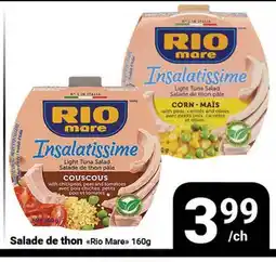 Pasquier Salade de thon Rio Mare offer