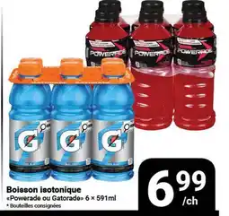 Pasquier Boisson isotonique Powerade ou Gatorade offer