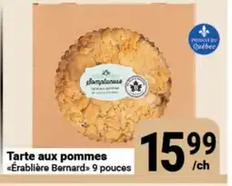 Pasquier Tarte aux pommes Érablière Bernard offer