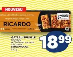 Marché Bonichoix RICARDO FROZEN CAKE offer