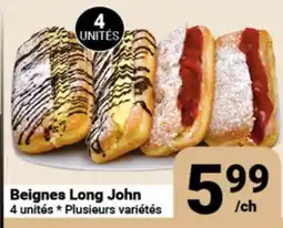 Pasquier Beignes Long John offer