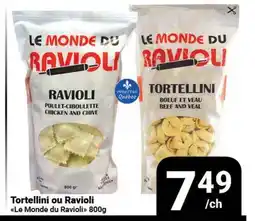 Pasquier Tortellini ou Ravioli Le Monde du Ravioli offer