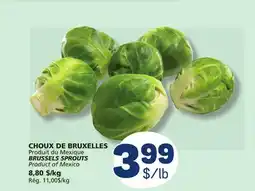 Marché Bonichoix BRUSSELS SPROUTS Product of Mexico offer