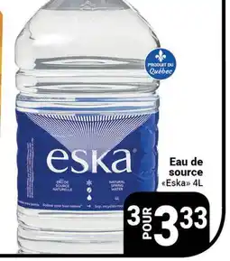 Pasquier Eau de source Eska offer