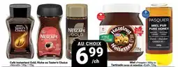 Pasquier Café instantane Gold, Riche ou Taster's Choice offer