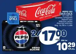 Marché Bonichoix PEPSI OR COCA-COLA offer