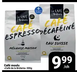 Pasquier Café moulu Café de la Brülerie offer