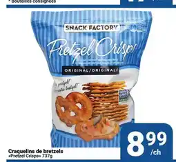Pasquier Craquelins de bretzels Pretzel Crisps offer