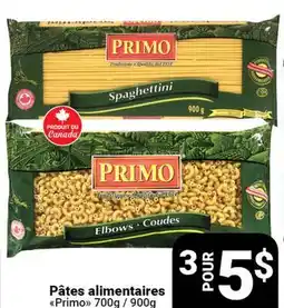 Pasquier Pâtes alimentaires Primo offer