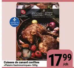 Pasquier Cuisses de canard confites Plaisirs Gastronomiques offer
