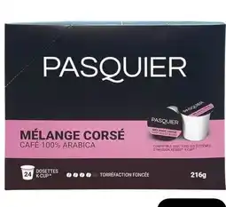 Pasquier Café en capsule K-cup offer