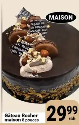 Pasquier Gâteau Rocher maison offer