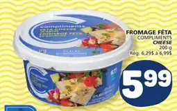 Marché Bonichoix COMPLIMENTS CHEESE offer