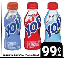 Pasquier Yogourt à boire Yop Yoplait offer