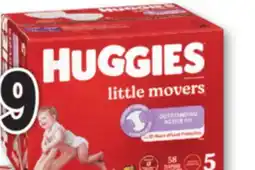 Familiprix HUGGIES, Selected diapers offer
