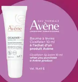 Familiprix Avène Cicalfate+ lip balm 10 ml offer