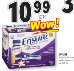 Familiprix ENSURE Meal replacement, 6x 235ml offer