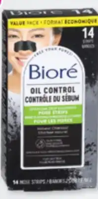 Familiprix BIORÉ, Selected facial care products offer