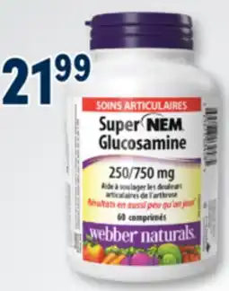 Familiprix WEBBER NATURALS, Selected products offer