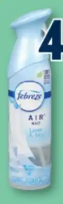 Familiprix FEBREZE, Air refresher offer