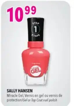Familiprix SALLY HANSEN, Miracle Gel, Gel or Top Coat nail polish offer