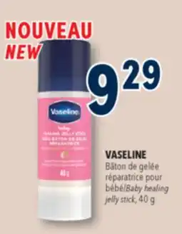 Familiprix VASELINE, Baby healing jelly stick offer