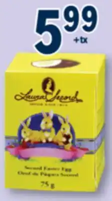 Familiprix LAURA SECORD Secord Easter egg, 75g offer