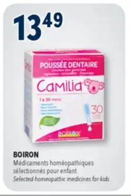 Familiprix BOIRON, Selected homeopathic medicines for kids offer