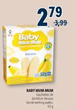 Familiprix BABY MUM-MUM, Gentle teething wafers offer