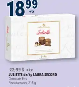 Familiprix JULIETTE by LAURA SECORD, Fine chocolates offer