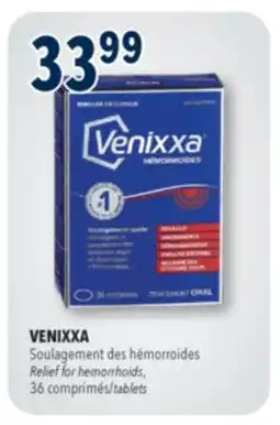 Familiprix VENIXXA Relief for hemorrhoids, 36 tablets offer