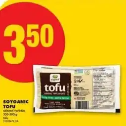 No Frills Soyganic tofu offer