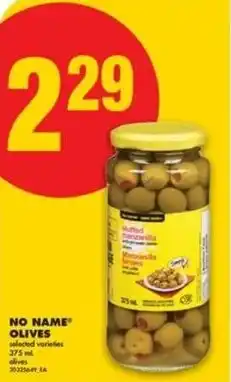 No Frills No name olives offer