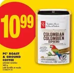 No Frills PC roast & ground coffee offer