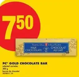 No Frills PC gold chocolate bar offer
