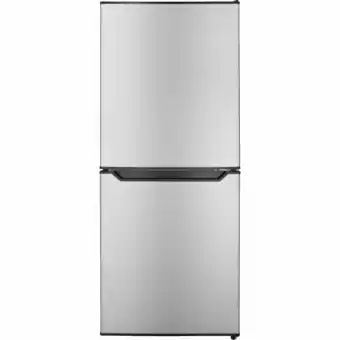Best Buy Insignia 4.9 Cu. Ft. Freestanding Compact Fridge (NS-CF49BMSS2-C) - Stainless Steel offer