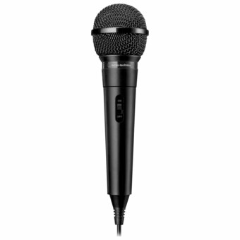 Best Buy Audio Technica Unidirectional Fixed 1/4" Stereo Dynamic Microphone (ATR1100x) - Black offer