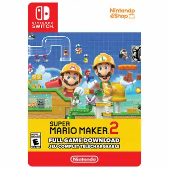 Best Buy Super Mario Maker 2 (Switch) - Digital Download offer