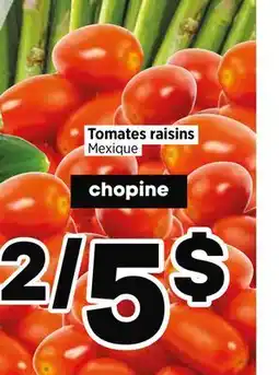 Val-Mont Tomates raisins Mexique offer