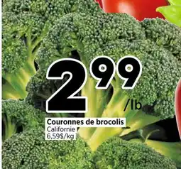 Val-Mont Couronnes de brocolis offer