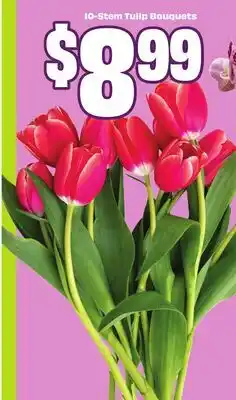 FreshCo 10-Stem Tulip Bouquets offer