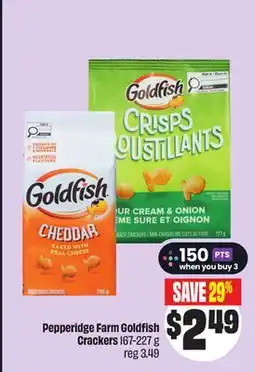FreshCo Pepperidge Farm Goldfish Crackers offer