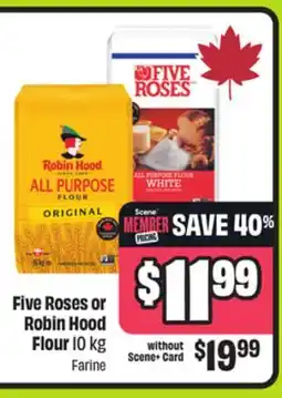 FreshCo Five Roses or Robin Hood Flour offer